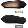 image:imageHee grand Classic Womens Round Toe Ballet Flats Comfortable SlipOn Loafers for Casual Work210black