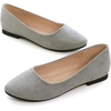 image:imageHee grand Classic Womens Round Toe Ballet Flats Comfortable SlipOn Loafers for Casual Work210gray