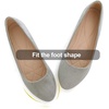 image:imageHee grand Classic Womens Round Toe Ballet Flats Comfortable SlipOn Loafers for Casual Work210gray