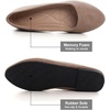 image:imageHee grand Classic Womens Round Toe Ballet Flats Comfortable SlipOn Loafers for Casual Work210khaki