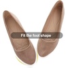 image:imageHee grand Classic Womens Round Toe Ballet Flats Comfortable SlipOn Loafers for Casual Work210khaki