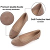 image:imageHee grand Classic Womens Round Toe Ballet Flats Comfortable SlipOn Loafers for Casual Work210khaki