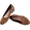 image:imageHee grand Classic Womens Round Toe Ballet Flats Comfortable SlipOn Loafers for Casual Work210leopard Brown