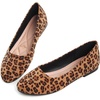image:imageHee grand Classic Womens Round Toe Ballet Flats Comfortable SlipOn Loafers for Casual Work210leopard Brown