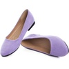 image:imageHee grand Classic Womens Round Toe Ballet Flats Comfortable SlipOn Loafers for Casual Work210light Purple