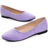 image:imageHee grand Classic Womens Round Toe Ballet Flats Comfortable SlipOn Loafers for Casual Work210light Purple