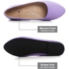 image:imageHee grand Classic Womens Round Toe Ballet Flats Comfortable SlipOn Loafers for Casual Work210light Purple