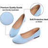 image:imageHee grand Classic Womens Round Toe Ballet Flats Comfortable SlipOn Loafers for Casual Work210magnolia