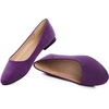 image:imageHee grand Classic Womens Round Toe Ballet Flats Comfortable SlipOn Loafers for Casual Work210purple