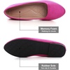 image:imageHee grand Classic Womens Round Toe Ballet Flats Comfortable SlipOn Loafers for Casual Work210rose
