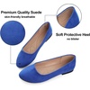 image:imageHee grand Classic Womens Round Toe Ballet Flats Comfortable SlipOn Loafers for Casual Work210sapphire
