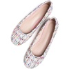 image:imageHee grand Classic Womens Round Toe Ballet Flats Comfortable SlipOn Loafers for Casual Work748pink