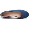 image:imageHee grand Classic Womens Round Toe Ballet Flats Comfortable SlipOn Loafers for Casual Work932blue
