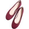 image:imageHee grand Classic Womens Round Toe Ballet Flats Comfortable SlipOn Loafers for Casual Work932burgundy