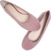 image:imageHee grand Classic Womens Round Toe Ballet Flats Comfortable SlipOn Loafers for Casual Work932dark Pink
