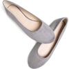 image:imageHee grand Classic Womens Round Toe Ballet Flats Comfortable SlipOn Loafers for Casual Work932gray