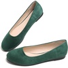 image:imageHee grand Classic Womens Round Toe Ballet Flats Comfortable SlipOn Loafers for Casual Work932green