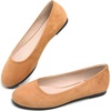image:imageHee grand Classic Womens Round Toe Ballet Flats Comfortable SlipOn Loafers for Casual Work932khaki