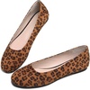 image:imageHee grand Classic Womens Round Toe Ballet Flats Comfortable SlipOn Loafers for Casual Work932leopard Brown