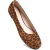 image:imageHee grand Classic Womens Round Toe Ballet Flats Comfortable SlipOn Loafers for Casual Work932leopard Brown