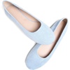 image:imageHee grand Classic Womens Round Toe Ballet Flats Comfortable SlipOn Loafers for Casual Work932light Blue