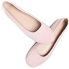 image:imageHee grand Classic Womens Round Toe Ballet Flats Comfortable SlipOn Loafers for Casual Work932light Pink