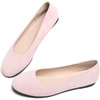 image:imageHee grand Classic Womens Round Toe Ballet Flats Comfortable SlipOn Loafers for Casual Work932light Pink