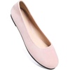 image:imageHee grand Classic Womens Round Toe Ballet Flats Comfortable SlipOn Loafers for Casual Work932light Pink