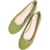 image:imageHee grand Classic Womens Round Toe Ballet Flats Comfortable SlipOn Loafers for Casual Work932mustard Green