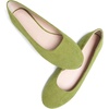 image:imageHee grand Classic Womens Round Toe Ballet Flats Comfortable SlipOn Loafers for Casual Work932mustard Green