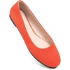 image:imageHee grand Classic Womens Round Toe Ballet Flats Comfortable SlipOn Loafers for Casual Work932orange