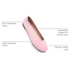 image:imageHee grand Classic Womens Round Toe Ballet Flats Comfortable SlipOn Loafers for Casual Work932pink