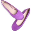 image:imageHee grand Classic Womens Round Toe Ballet Flats Comfortable SlipOn Loafers for Casual Work932purple