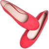 image:imageHee grand Classic Womens Round Toe Ballet Flats Comfortable SlipOn Loafers for Casual Work932red
