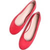image:imageHee grand Classic Womens Round Toe Ballet Flats Comfortable SlipOn Loafers for Casual Work932red