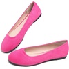 image:imageHee grand Classic Womens Round Toe Ballet Flats Comfortable SlipOn Loafers for Casual Work932rose