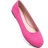 image:imageHee grand Classic Womens Round Toe Ballet Flats Comfortable SlipOn Loafers for Casual Work932rose