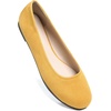 image:imageHee grand Classic Womens Round Toe Ballet Flats Comfortable SlipOn Loafers for Casual Work932yellow