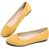 image:imageHee grand Classic Womens Round Toe Ballet Flats Comfortable SlipOn Loafers for Casual Work932yellow