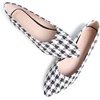image:imageHee grand Flats for Women Classic Solid Pointed Toe Ballet Shoes Suede Dress Shoes Casual Comfort SlipOn Loafers Lightweight839black