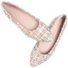 image:imageHee grand Flats for Women Classic Solid Pointed Toe Ballet Shoes Suede Dress Shoes Casual Comfort SlipOn Loafers Lightweight905pink