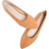 image:imageHee grand Flats for Women Classic Solid Pointed Toe Ballet Shoes Suede Dress Shoes Casual Comfort SlipOn Loafers LightweightAmber