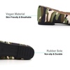 image:imageHee grand Flats for Women Classic Solid Pointed Toe Ballet Shoes Suede Dress Shoes Casual Comfort SlipOn Loafers LightweightCamouflage Black