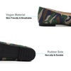 image:imageHee grand Flats for Women Classic Solid Pointed Toe Ballet Shoes Suede Dress Shoes Casual Comfort SlipOn Loafers LightweightCamouflage Green