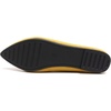 image:imageHee grand Flats for Women Classic Solid Pointed Toe Ballet Shoes Suede Dress Shoes Casual Comfort SlipOn Loafers LightweightLemon Yellow