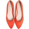 image:imageHee grand Flats for Women Classic Solid Pointed Toe Ballet Shoes Suede Dress Shoes Casual Comfort SlipOn Loafers LightweightOrange