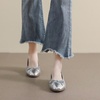 image:imageHee grand Flats for Women Cute Bowknot Round Toe Ballet Dressy Flats Comfort Memory Foam Slip On Loafers Dressy Office Shoes547grey