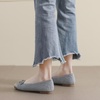 image:imageHee grand Flats for Women Cute Bowknot Round Toe Ballet Dressy Flats Comfort Memory Foam Slip On Loafers Dressy Office Shoes547grey