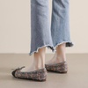 image:imageHee grand Flats for Women Cute Bowknot Round Toe Ballet Dressy Flats Comfort Memory Foam Slip On Loafers Dressy Office Shoes548grey