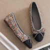 image:imageHee grand Flats for Women Cute Bowknot Round Toe Ballet Dressy Flats Comfort Memory Foam Slip On Loafers Dressy Office Shoes548grey